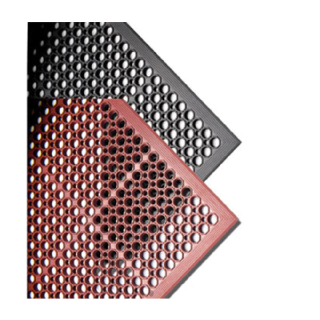 Klinger's Trading MAT-BLACK Rubber Mat 3' X 5' X 1/2" Black