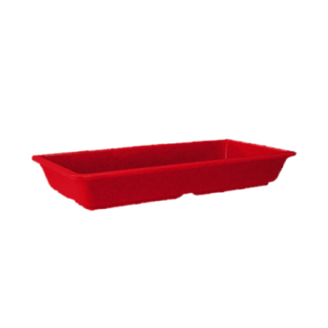 GET Enterprises ML-121-RSP Red Sensation™ Entree Dish 16 Oz. (20 Oz. Rim Full) 9-1/4" X 4-3/4"