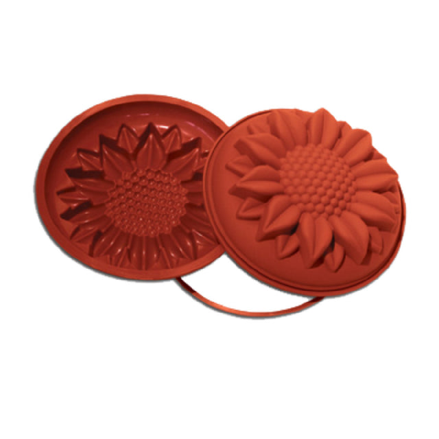 Louis Tellier SFT252 Uniflex Silicone Collection Sun Flower Mold 10-1/4"dia. X 2-3/4"H