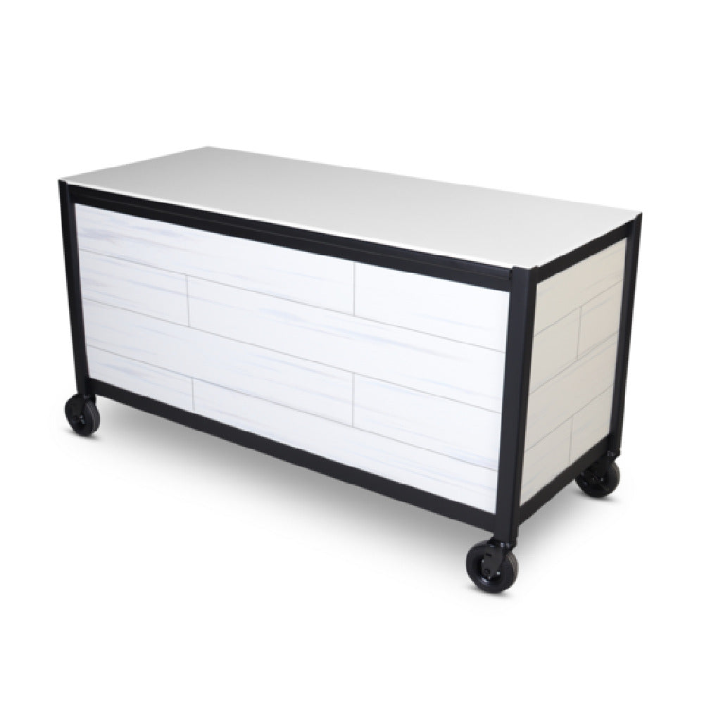 Forbes Industries 3740 - Mirage Outdoor Nesting Table Set, (2) Tables, (1) Large