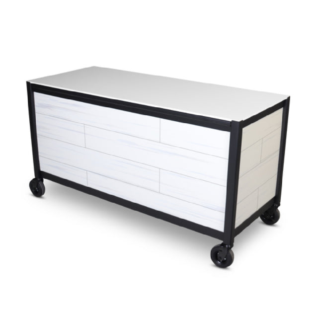 Forbes Industries 3740 - Mirage Outdoor Nesting Table Set, (2) Tables, (1) Large