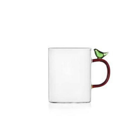 Rosenthal Sambonet Paderno IC352.327 Mug Green Bird 15.2 Oz.