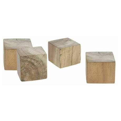 Hubert 79203 - Block Riser/Support Set, 4-piece, Includes (4) Each: 3-1/2"L X 3-1/2"W X 3"H Risers