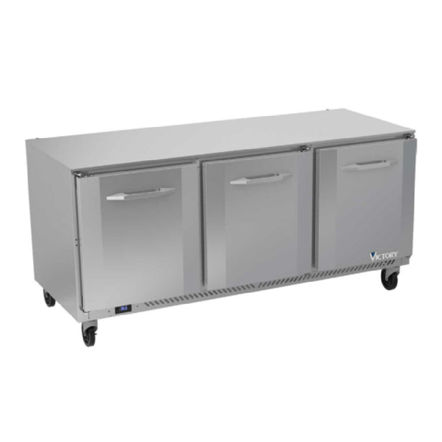 Victory VUR72HC Undercounter Refrigerator Powered By V-Core™ Three-section