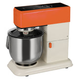 Dynamic USA PM001.1 - LT7 Planetary Countertop Mixer, 8qt(7 Liters) Brushed Stainless Steel Bowl With Handle