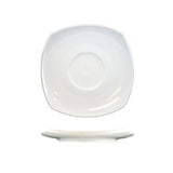 International Tableware QP-2 Saucer 5-3/4" X 5-3/4" Square