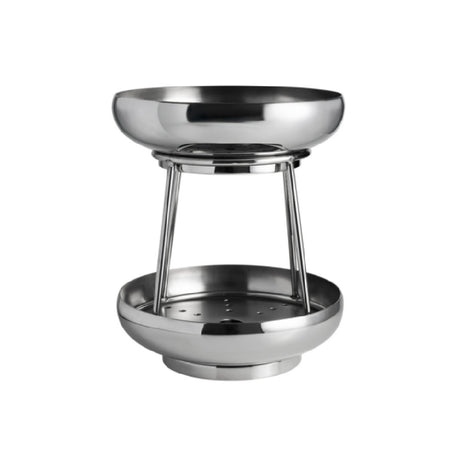 Steelite 5850JX002 - Seafood Tower 2 Tier Coupe With Removable Drains, X 9.5", Seafood Stands