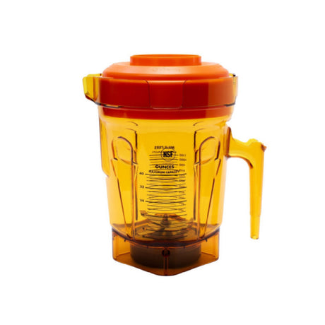 Vitamix 074652 - Accelerate Container ONLY, 40 Oz./1.1 L ORANGE BPA-Free. Does Not Include Blade Assembly Or Lid. For Quick & Quiet Only.