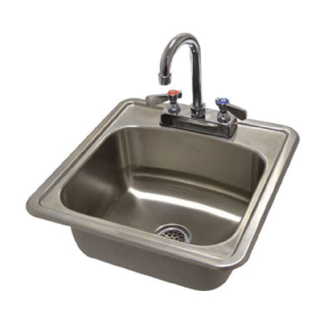 Advance Tabco DI-1-1515 Special Value Drop-In Sink 1-compartment 15"W X 15"D X 6" Deep (overall)