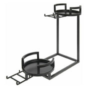Hubert 13759 - Cerve Collection Airpot Holder, 2-tier, 7-4/5" X 23-3/8" X 16-5/16"H