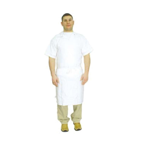 Admiral Craft 11AB-3636WH Bib Apron 34"L X 36"W Economy