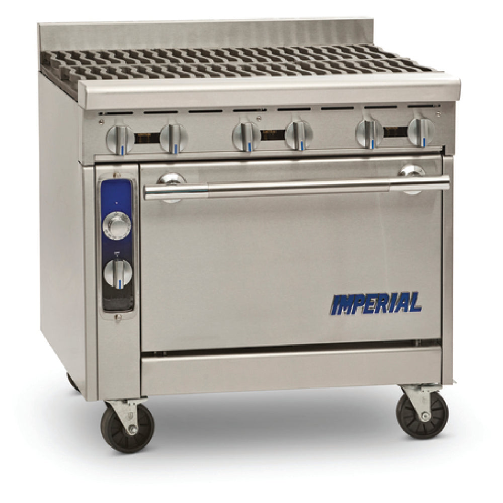 Imperial IHR-6_NAT Spec Series Heavy Duty Range Gas 36"W