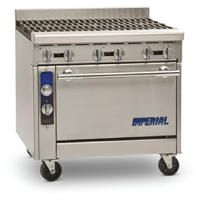 Imperial IHR-6-M_NAT Spec Series Heavy Duty Range Gas 36"W