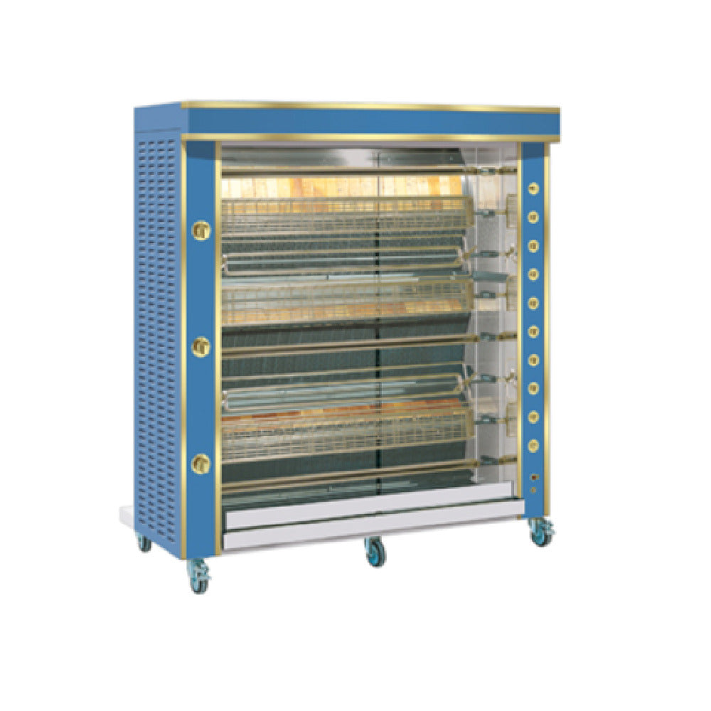 Rotisol GF1675-8G-LUX_NAT GrandFlame Rotisserie Oven Gas Floor Model