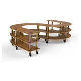 Steelite MGCMSB05BBXW Mogogo Buffet Solutions Modular Creative Serving Station