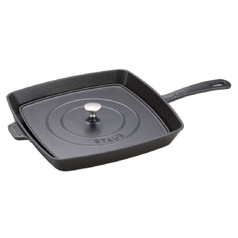 Zwilling 19313023 Staub® Grill & Press Set 12" X 12" (20.3" X 11.8" X 1.9" O.A.)