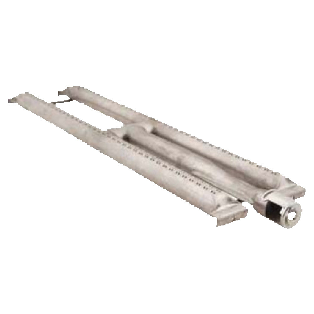 Franklin Machine Products 184-1089 Tubular "H" Burner 23-1/8"L X 5-15/16"W Includes Air Mixing Plate