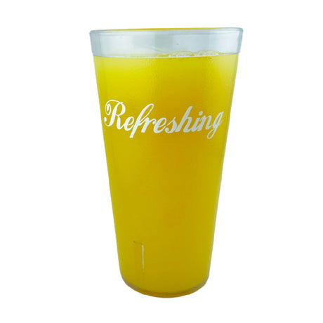 Buccaneer 522007-REFRESH - (Buccaneer) Pebble Tumblers, 20 Oz., Clear