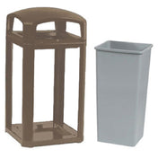 Rubbermaid FG397500SBLE - Landmark Series® Classic Container, 50 Gallon, 26" Square X 46-1/2"H
