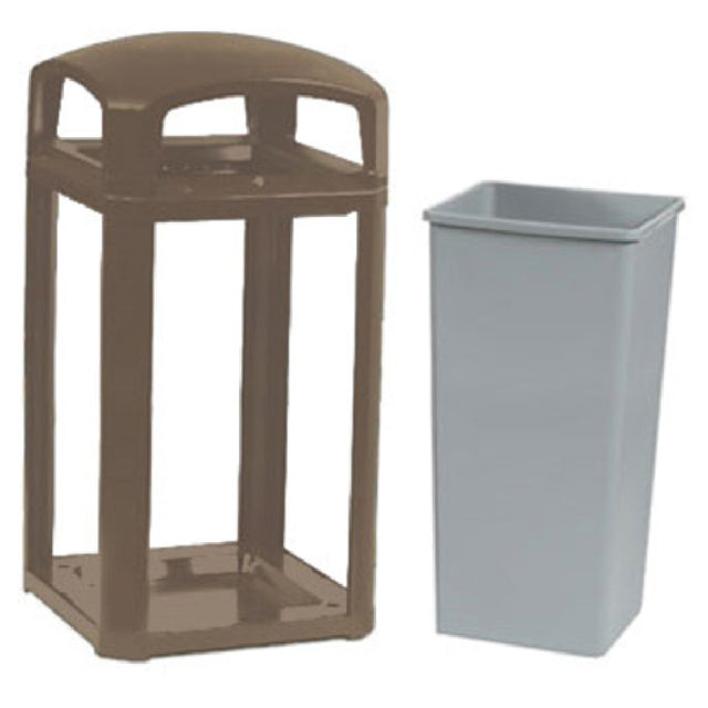 Rubbermaid FG397500SBLE - Landmark Series® Classic Container, 50 Gallon, 26" Square X 46-1/2"H
