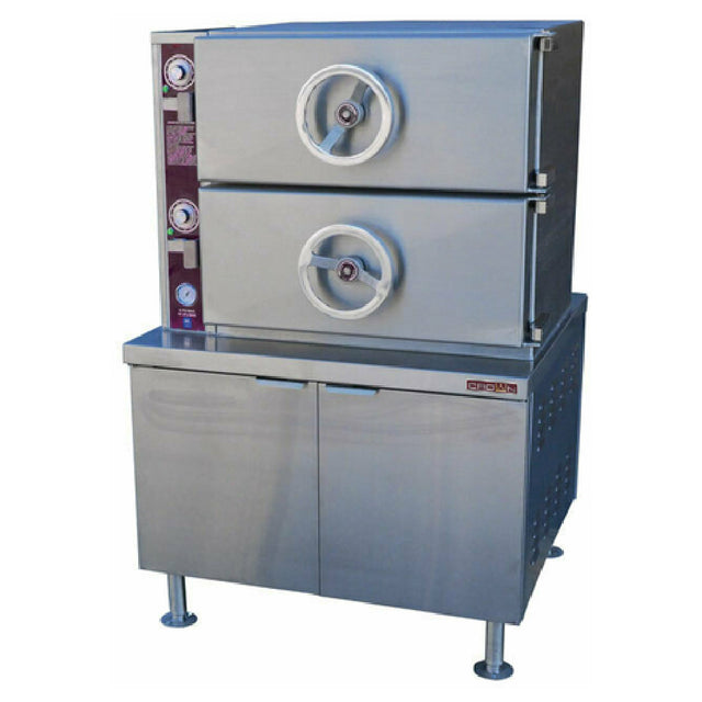 Crown Steam SCDA-2 Do-All Dual-Pressure Steamer Steam Coil (2) Compartments