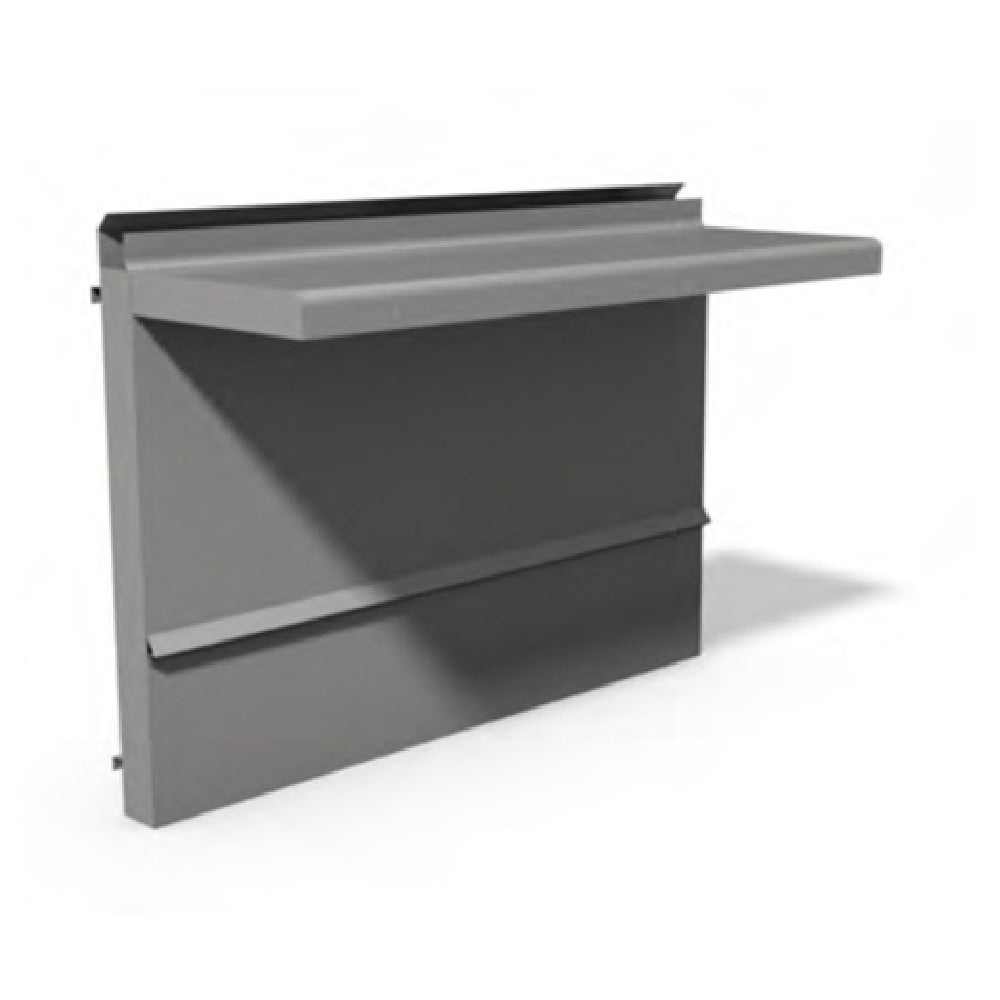 Montague Company SHS-36 Legend™ Backguard/Single High Shelf 36" Wide 24" High Stainless Steel Front & Shelf