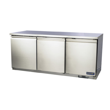Stanton Trading STC-UCR-72 - Undercounter Refrigerator, Three-section, Self-contained Refrigeration