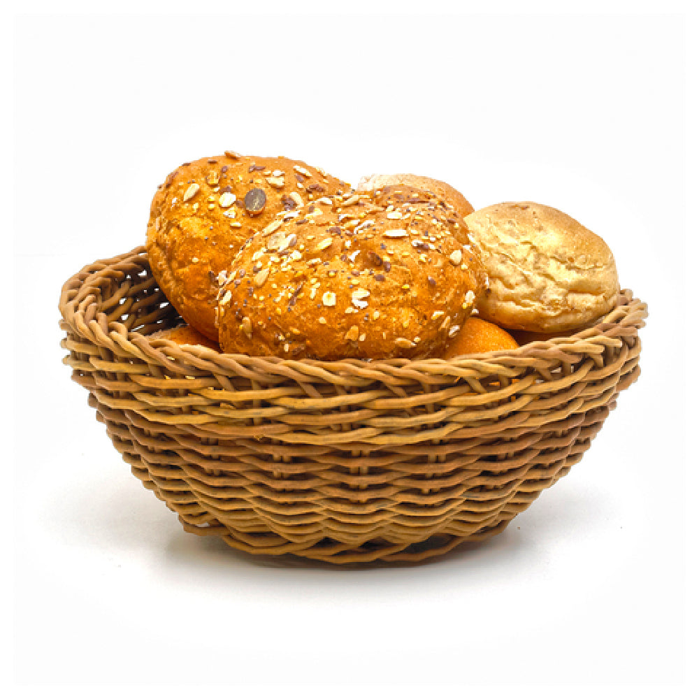 Bauscher Hepp W251 - Wicker Basket, 7" Dia. X 3-3/4"H, Round