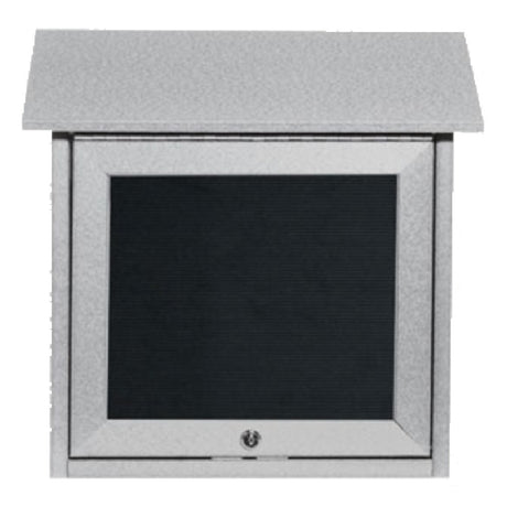 Aarco OPLD1818L-2 Slimline Message Center 18"W X 18"H Wall Mounted