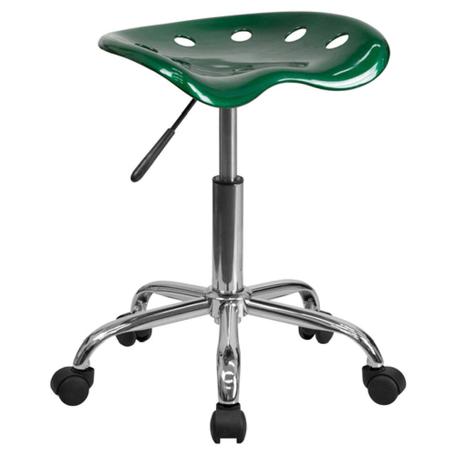 Flash Furniture LF-214A-GREEN-GG Vibrant Stool 20-1/4" To 25-3/4" Adjustable Height