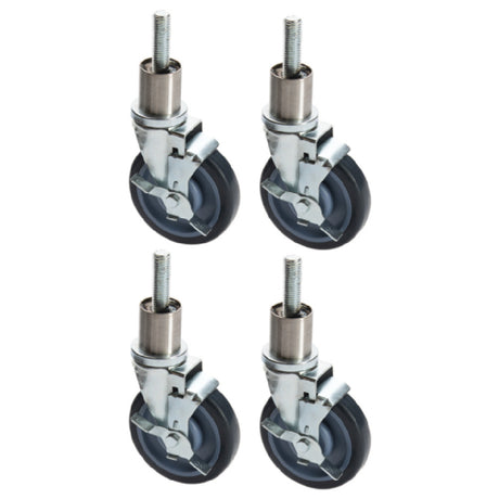 Vulcan CASTERS BP Set Of 4 Adjustable Casters 2 Locking