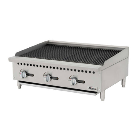 Migali Industries C-RB36 Competitor SeriesÂ® Charbroiler Countertop Natural Gas