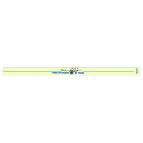 Hubert 60795 - Band-It Food Label, "Fresh From Our Kitchen", 18" X 1"