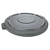 Rubbermaid FG260900GRAY - BRUTE® Container Lid, 16"D X 1"H, For 10 Gallon Trash Can