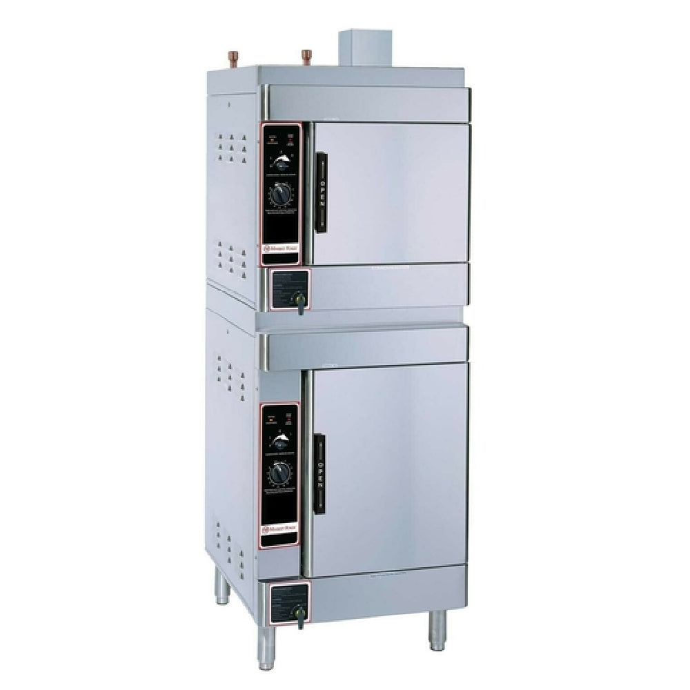 Market Forge SIRIUS II-10_NAT Sirius II Convection Steamer Gas (2) Compartments