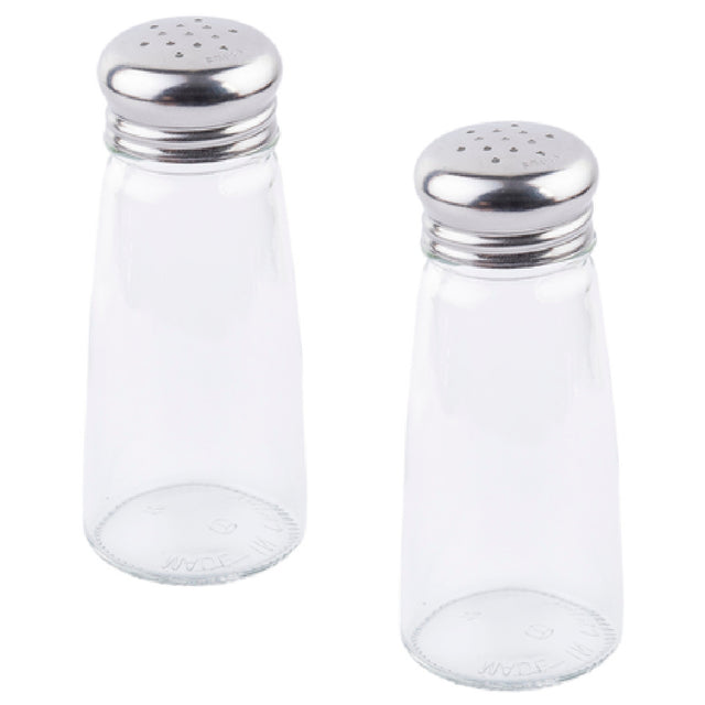 Tablecraft 132S&P Salt & Pepper Shakers 3 Oz. 1-7/8" X 1-7/8" X 4-1/2"