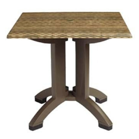 Grosfillex UT375018 Atlanta Outdoor Table 36" X 36" X 28-2/5"H Square