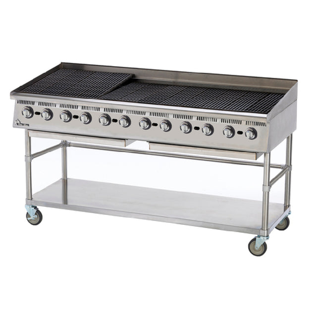 Star 8172RCBB_LP Ultra-Max® Charbroiler Gas 72"L