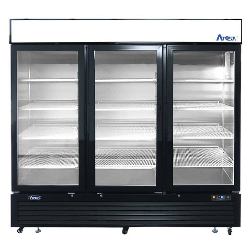 Atosa MCF8724GR Refrigerator Merchandiser Three-section 81-9/10"W X 31-1/2"D X 81-1/5"H