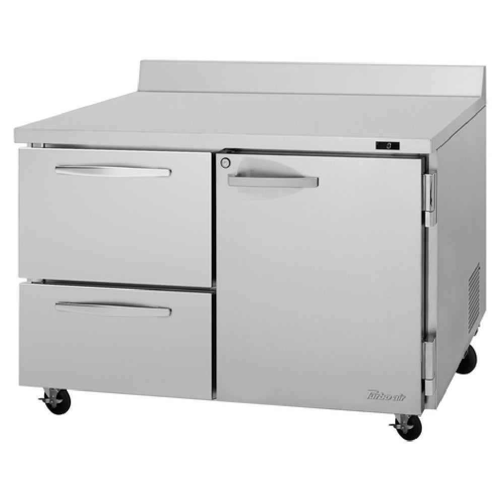 Turbo Air PWF-48-D2R(L)-N PRO Series Worktop Freezer Two-section 12.8 Cu.ft. Capacity