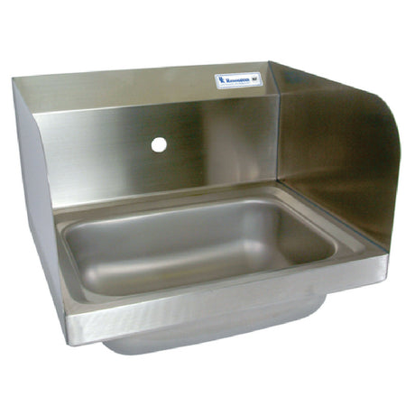 BK Resources BKHS-W-1410-1-SS Hand Sink Wall Mount 14" Wide X 10" Front-to-back X 5" Deep Bowl