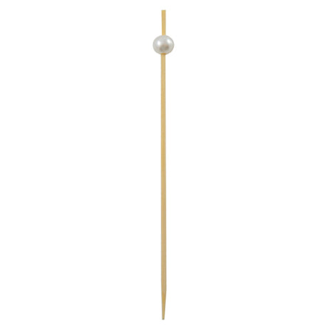 PacknWood 209BBBIJ12 - Bijou Pick, 4.75", With White Pearl