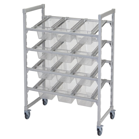 Cambro CPM244867FX1480 Camshelving® Premium Mobile Flex Station Unit 24"W X 48"L X 67"H