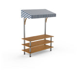 Steelite MGCMLB10BSWF Mogogo Buffet Solutions Modular Classic Canopy Unit 3-tier