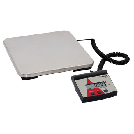 Taylor TE220FT Receiving Scale Digital 220 Lb. X 2 Oz. / 100 Kg X 0.05 Kg Capacity