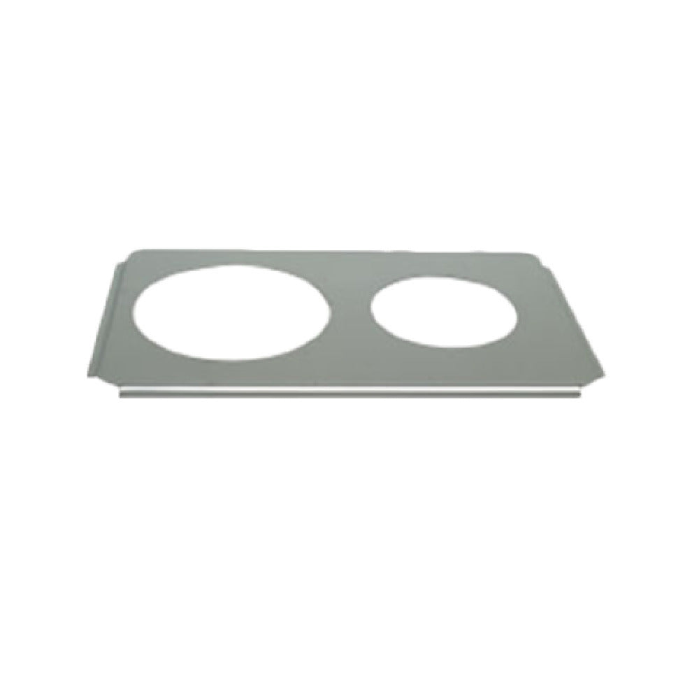 Thunder Group SLPHAP068 Adapter Plate For Round Inserts One 8-1/2" & One 6-1/2" Opening