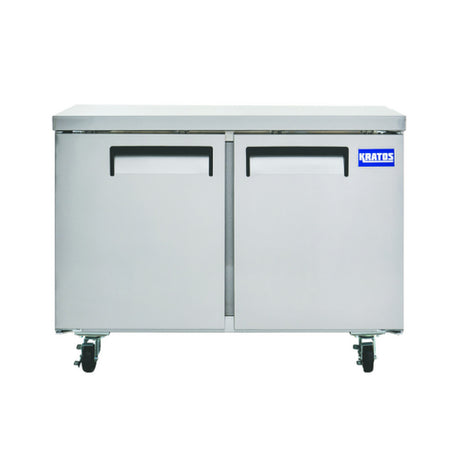 Hubert 157293 - Kratos Undercounter Refrigerator, 48"W, 11.9 Cu. Ft. Capacity