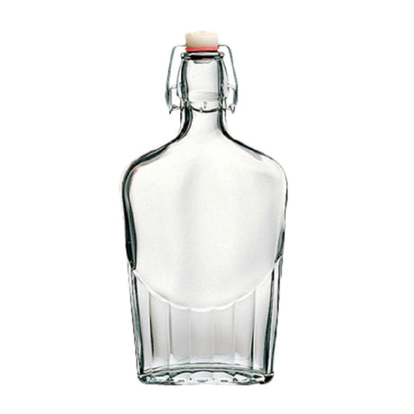 Steelite 4953Q676 Swing Top Pocket Flask 8-1/2 Oz. (H 8-1/2" M 3" T 1-1/4") No Sticker