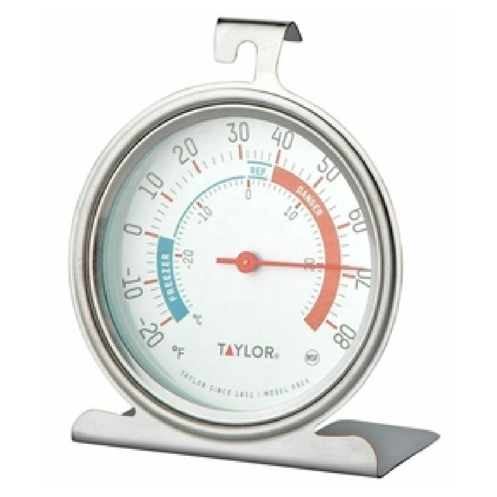 Taylor 5924 Refrigerator/Freezer Thermometer 3" Dial Face 20° To 80°F (-30° To 30° C) Temperature Range