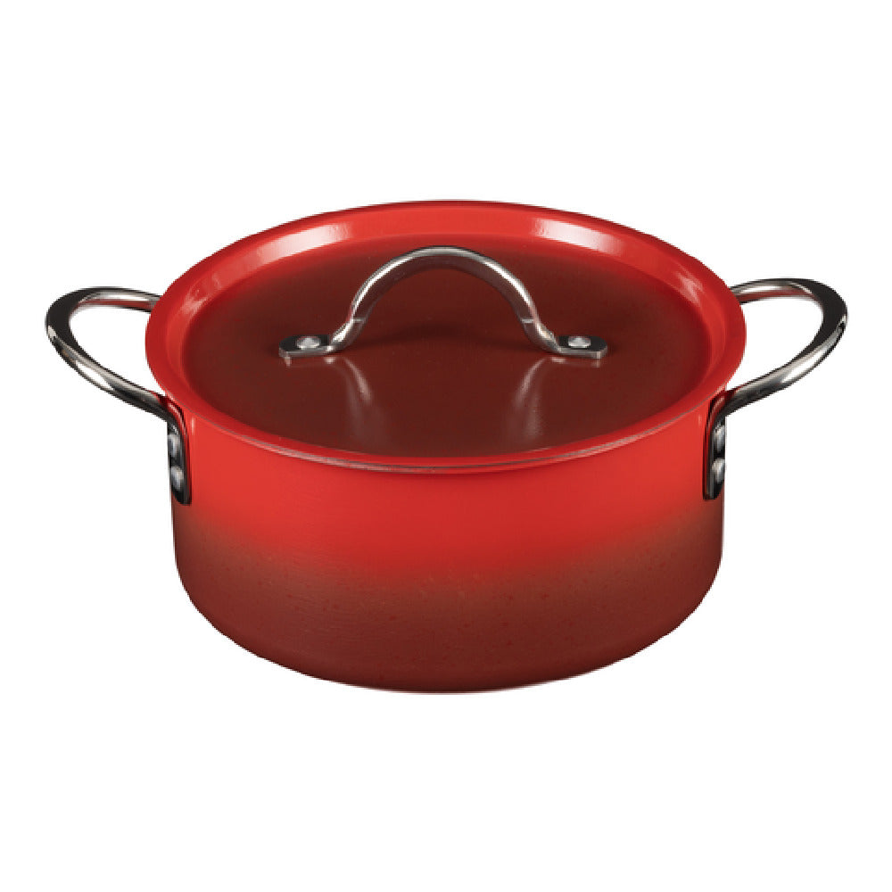 Bon Chef 73301-OM-CR Country French X Ombre Sauce Pot 3 Qt 9 Oz 8 5/8"D X 3 7/8"H